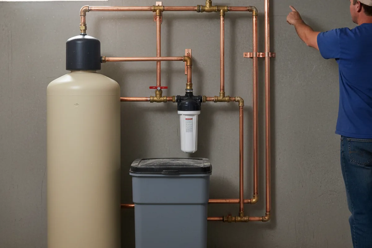 Whole-house water treatment system installed in Bettendorf